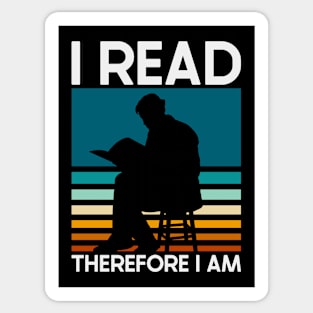 Read Therefore I Am Sticker